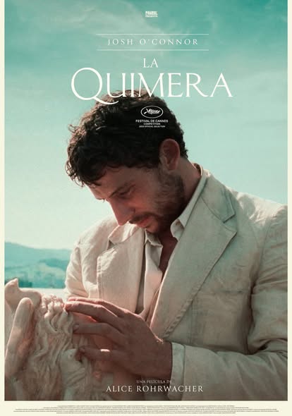 Cartel de la película La chimera, de Alice Rohrwacher.