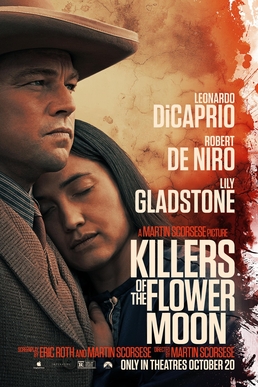 Cartel de la película Killers of the Flower Moon, de Martin Scorsese.